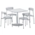 Elegant T-Table: Modern Design 3D model small image 7