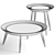 Modern Enne Iris Coffee Tables 3D model small image 2