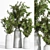 Elegant Gray Branch Pot 3D model small image 1