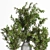 Elegant Gray Branch Pot 3D model small image 2