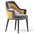 Modern Charisse Dining Chair 3D model small image 1