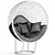 Sleek Shar Chair 2015 3D model small image 7