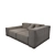 NEOWALL Sofa: Modern Elegance in Gray 3D model small image 3