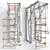 Versatile K-Ladder: Rope, Rings, and Suspended Ladder 3D model small image 13