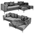 Rove Concepts Hugo 2 Sofa 3D model small image 3