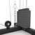 Dual Arm Fitness Trainer: Push/Pull Combo 3D model small image 4