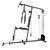 Dual Arm Fitness Trainer: Push/Pull Combo 3D model small image 10