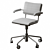 Sleek Thonet S 64 PVDR Office Chair 3D model small image 5