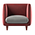 Cozy Elegance: Tolbin Armchair 3D model small image 2