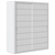 Minimalist 2-Door Maria Sliding Wardrobe 3D model small image 2