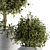 Green Oasis: Outdoor Plant Set 177 3D model small image 4