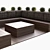 Outdoor Oasis: Designer Terrace with Corona Render 3D model small image 2