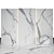 Elegant Statuario Marble Slabs 3D model small image 1