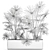 Tropical Palm Collection: Exotic Indoor & Outdoor Plants 3D model small image 6