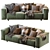  Hills: Stylish Sofa for Modern Living 3D model small image 8