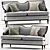 Versatile Block Nomad Sofa: Modern, Stylish, Comfortable 3D model small image 1