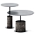 Elegant Louie Side Table SP01 3D model small image 2