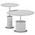 Elegant Louie Side Table SP01 3D model small image 3