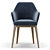 Elegant Becky Chair: Stylish 2013 Design 3D model small image 2