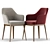 Elegant Becky Chair: Stylish 2013 Design 3D model small image 4