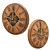 Elegant Wooden Clock Collection 3D model small image 3