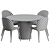 Modern Lodge Dining Set 3D model small image 4