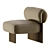 Elevate Your Comfort: Lart Lounge Chair 3D model small image 2