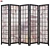 Chinese Blossom Folding Screen 3D model small image 1