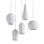 Cattelan Italia Melody E: Modern Ceiling Pendant 3D model small image 2