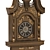 Vintage Timepiece: Stunning Antique Wall Clocks 3D model small image 3