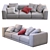 Sleek & Stylish Sofa: Pasha by Jesse 3D model small image 3