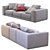 Sleek & Stylish Sofa: Pasha by Jesse 3D model small image 7