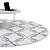 Elegant Circle Rugs | No. 189 3D model small image 2