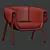 Title: Contemporary Monica Armchair - Exquisite Style by Bulo 3D model small image 5