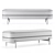 Sleek Barry Bench by HC28 3D model small image 2