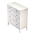 IDANÄS 4-Drawer Chest: Modern Elegance by IKEA 3D model small image 3