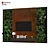 Modern TV Wall Unit 020 3D model small image 1