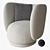 Rico Armchair: Modern Elegance by Ferm 3D model small image 1