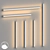 Sleek Stick Sconce - Long Length 3D model small image 2