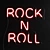 Rock n Roll Neon Sign 3D model small image 1