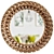 Elegant 75cm Fremont Gold Mirror 3D model small image 1