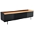 Stockholm TV Stand: Modern, Minimalist Loft Design 3D model small image 1