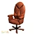 Luxury Diamond Ergonomic Chair 3D model small image 1