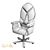 Luxury Diamond Ergonomic Chair 3D model small image 2