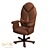 Luxury Diamond Ergonomic Chair 3D model small image 3
