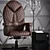 Luxury Diamond Ergonomic Chair 3D model small image 5