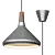 Sleek Mini Pendant Light 3D model small image 3