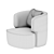 Luxury Comfort: MOLTENI Armchair 3D model small image 5