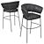 Sleek Jazz Stool 3D model small image 2