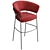 Sleek Jazz Stool 3D model small image 3